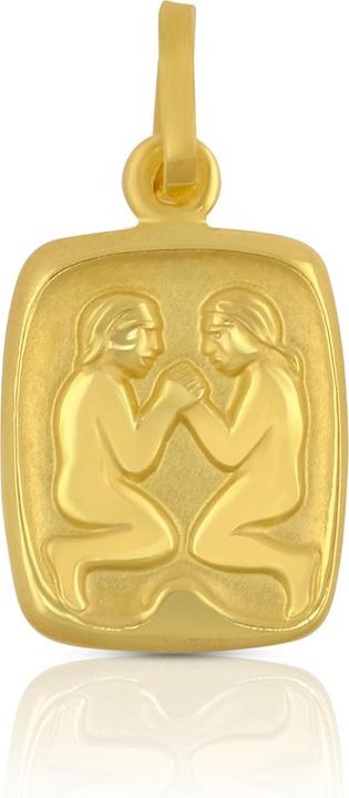 Muau Zwillinge (750/18K Gelbgold)