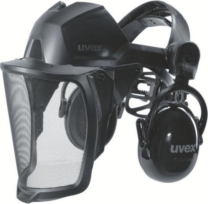 Uvex Safety 9790215 Mesh Visor Black