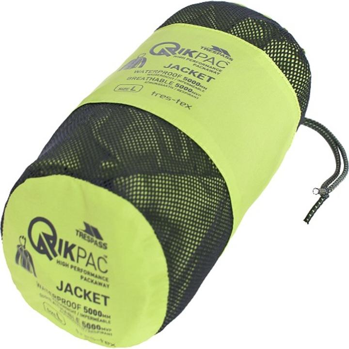 Actual product image Trespass QIKPAC Rain Jacket JKT TP75 (L)