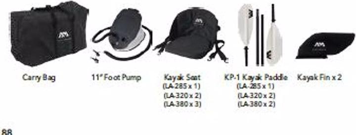Produktbild Aqua Marina Laxo-285 Kayak 1 person