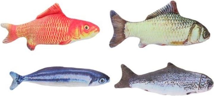 Pet Toys Fisch (Jouets avec herbe à chat)
