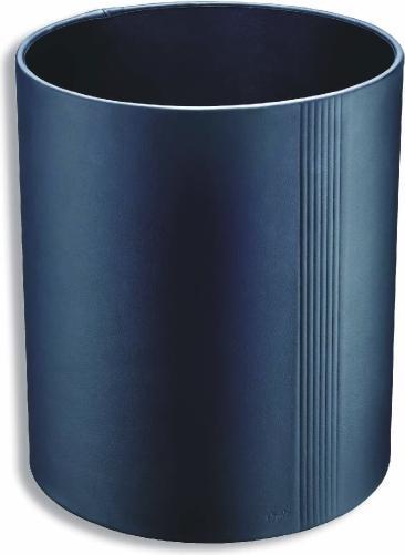 Produktbild Läufer Papierkorb La Linea Leder schwarz (13 l)