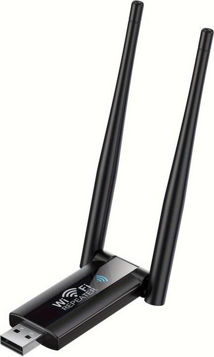 Image du produit PhoneLook Répéteur USB Wi-Fi sans fil 2.4G 300Mbps avec amplificateur de signal (300m) booster (300 Mbit/s)