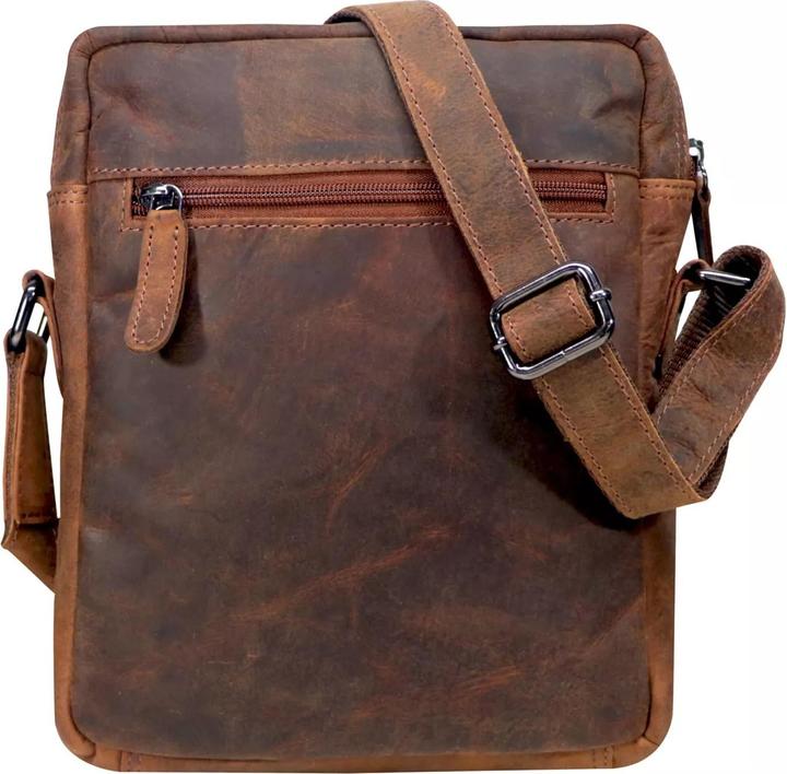 Immagine prodotto Greenwood Herrentasche Echtleder 12 Zoll Dan Vintage Look Sandel No.15