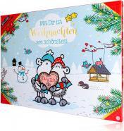 Produktbild Accentra Adventskalender SHEEPWORLD - Mit Dir ist Weihnachten am schönsten - in rechteckiger Box, gefüllt mit