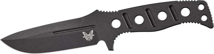 Actual product image Benchmade Fixed Adamas Cobalt Black