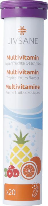 Livsane Multivitamin (20 Stück, Brausetablette, 100 g)
