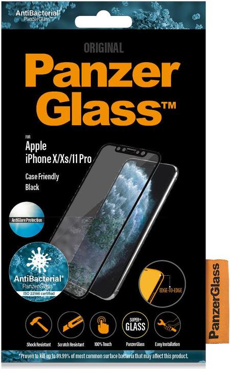 Actual product image PanzerGlass Case Friendly (1 Piece, Realme 11 Pro+, Apple iPhone X)