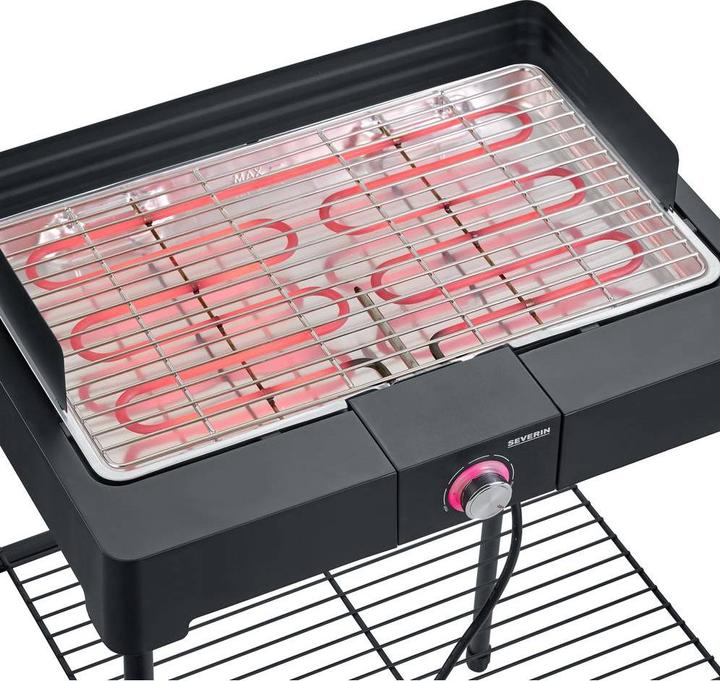 Productafbeelding Severin PG8566 Barbecue Grillstandaard zwart (2.20 kW)