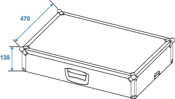 Immagine prodotto Roadinger Valigia Ransport per EF-2 Valigia (L x P x A) 470 x 670 x 195 mm (Accessori)