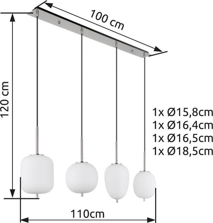 Produktbild Globo Blacky I (E14)