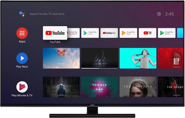 Actual product image Hitachi TV 50HAL7250 Android TV (50", LCD, 4K, 2020)