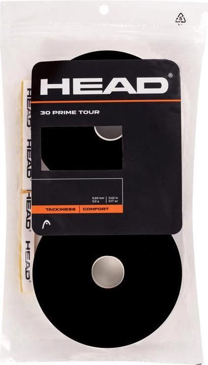 Head Prime Tour Overgrip 30er Pack schwarz