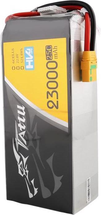 Actual product image Tattu HV LiPo Battery 22.8V 23000mAh 25C (22.80 V, 23000 mAh)