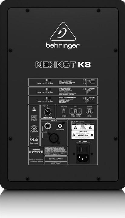 Image du produit Behringer Nekkst K8 (Passif, 1 pièce, 1x 150 W)