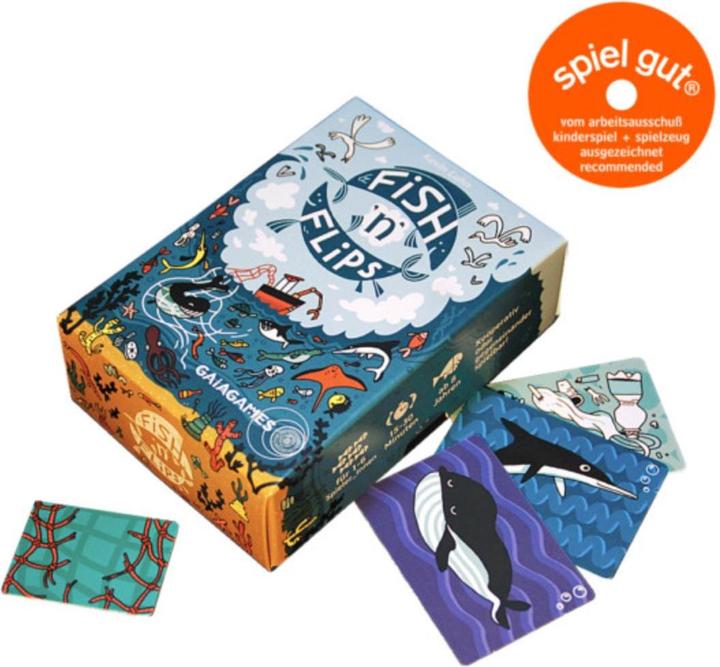 Actual product image Gaiagames Fish n Flips (German)