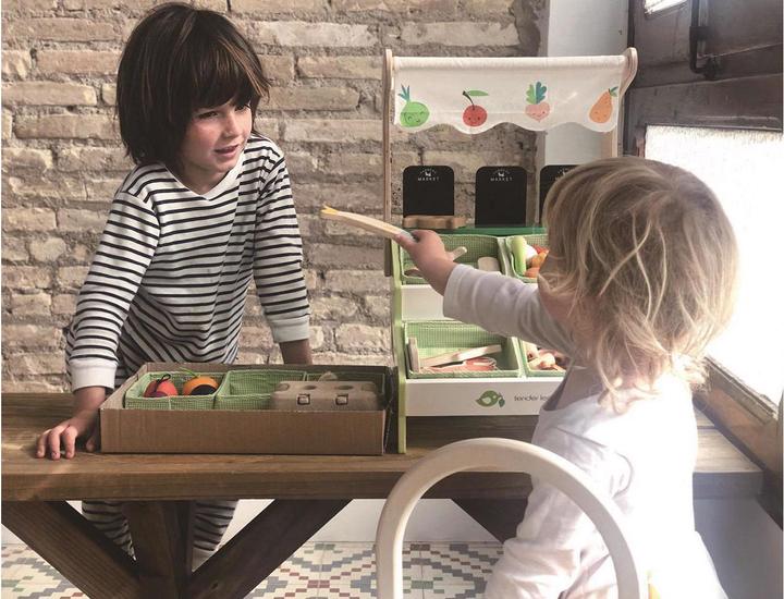 Produktbild Tender Leaf Toys Bauern Marktstand