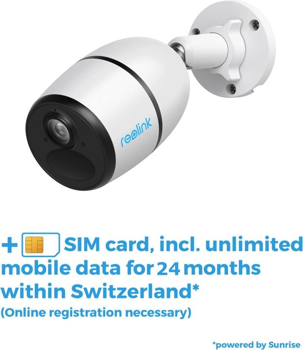 Actual product image Reolink Go G330 2K LTE Camera & Solar + 24M Sim (2304 x 1296 Pixels)