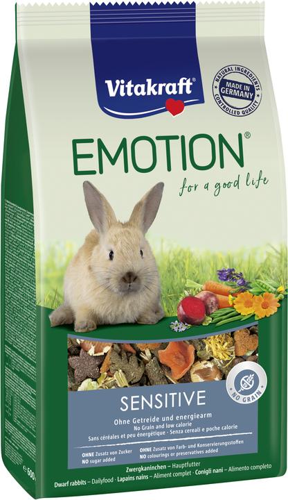 Actual product image Vitakraft Emotion Sensitive Selection Dwarf Rabbits (0.60 kg, 1 x)