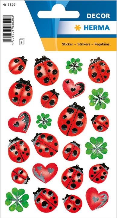 Actual product image HERMA Ladybird