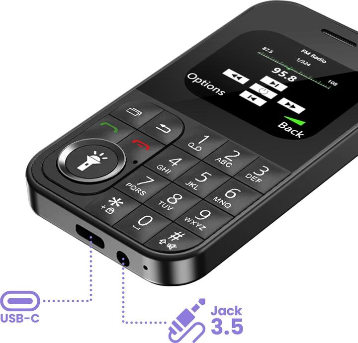 Actual product image Avizar Tastenhandy 2,01" Display Dual-SIM Curve-Design (2.01")