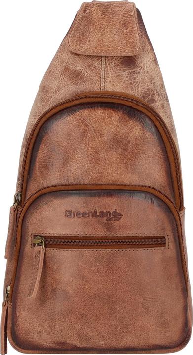Greenland Nature Mascu & Line Umhängetasche Leder 39 cm