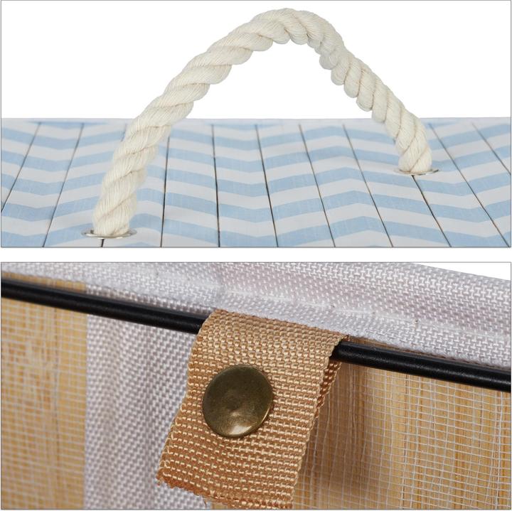 Produktbild Relaxdays Eckwäschekorb (60 l)