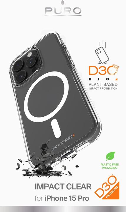 Image du produit Puro Couverture arrière (Apple iPhone 15 Pro)