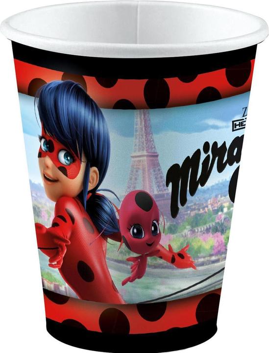 Image du produit Amscan 8 gobelets Miraculous (8 x)