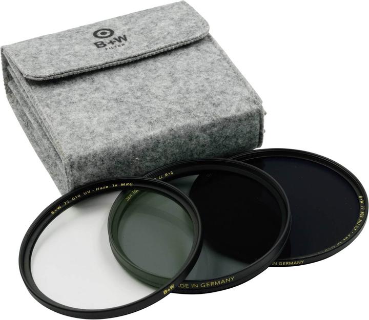 Produktbild B+W Creative Starter Kit 67mm F-Pro UV/Pol.-Circ./ND 0,9 nano (67 mm, Polarisationsfilter, UV-Filter, ND- / Graufilter)