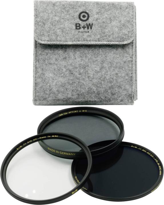 Produktbild B+W Creative Starter Kit 67mm F-Pro UV/Pol.-Circ./ND 0,9 nano (67 mm, Polarisationsfilter, UV-Filter, ND- / Graufilter)