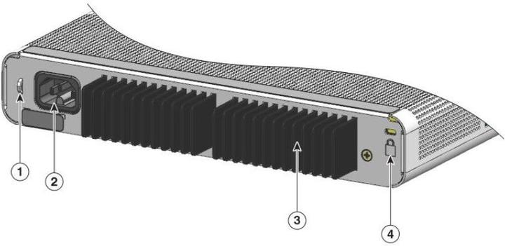 Actual product image Cisco Catalyst 3560-CX (12 Ports)