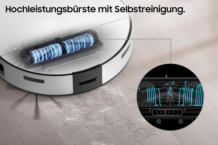 Productafbeelding Samsung BESPOKE Jet Bot Combo AI Steam Plus Saug- & Wischroboter (Robotstofzuiger)