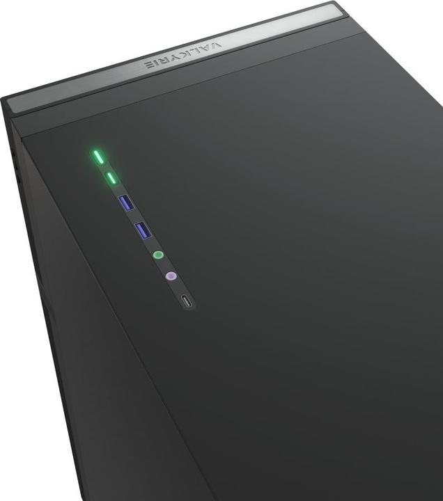 Actual product image Valkyrie VK02 LCD Black (mATX, Mini-ITX, ITX, ATX)
