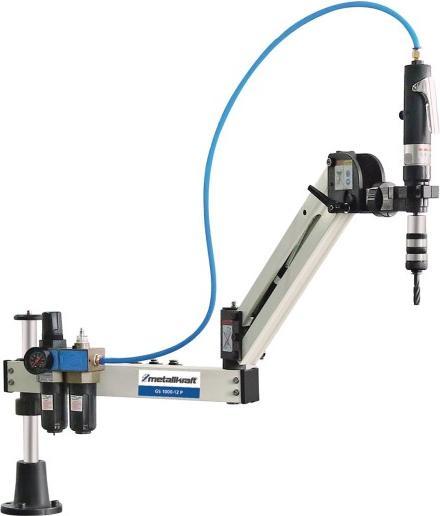 Produktbild Stürmer - Metallkraft Pneumatische Gewindeschneidmaschine GS 1000-12 P Aktions-Set inkl. Unterbau