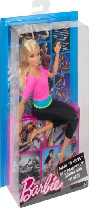 Produktbild Barbie Made to Move Puppe mit pinkem Top