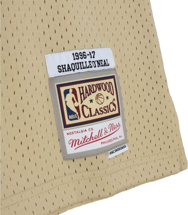 Immagine prodotto Mitchell & Ness Maglia Swingman Khaki Los Angeles Lakers Shaquille O'Neal - (S)