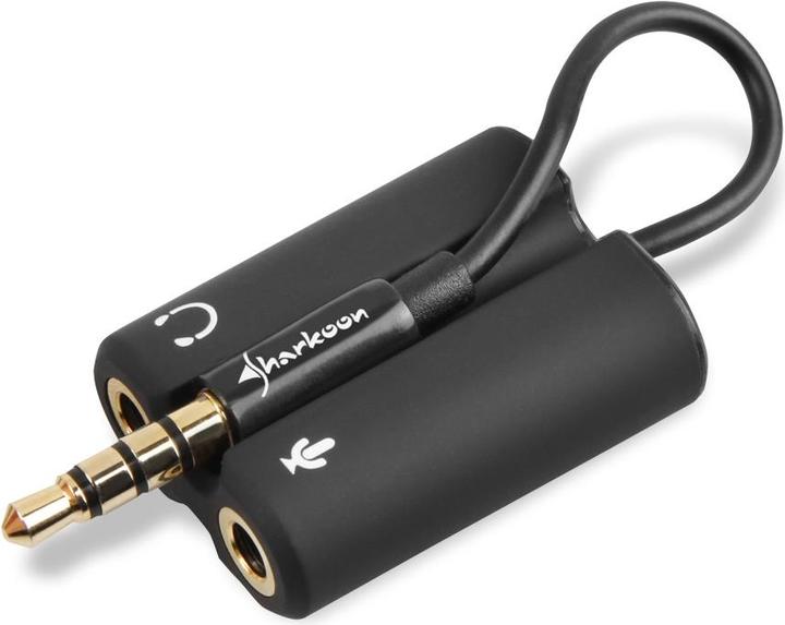 Sharkoon Adaptateur de casque PMP35 (Adaptateur jack)