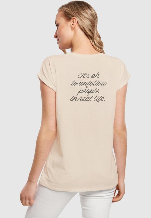 Actual product image Merchcode Ladies Heartbreak Extended Shoulder Tee - 111575 (L)