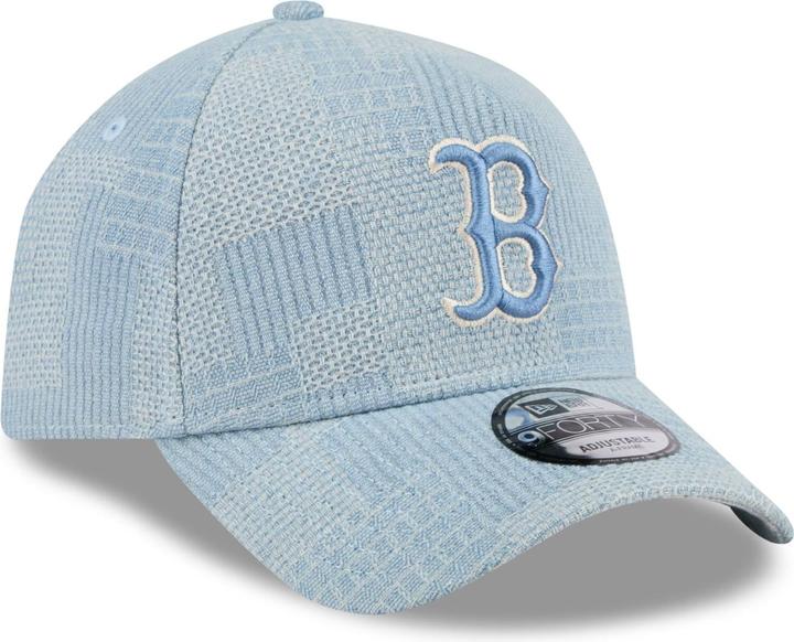 Produktbild New Era A-Frame Trucker Cap PATCHWORK Boston Red Sox sky (One Size)