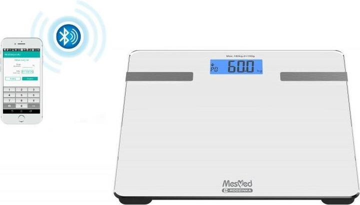 Actual product image MesMed Personal scales MM-810 BLT IN THE LAWN (180 kg)