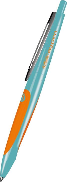 Produktbild Herlitz Kugelschreiber my.pen türkis/orange (Türkis/orange, 1 x)