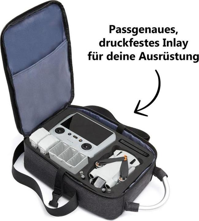 Image du produit Hermex Sac de protection pour drone DJI Mini 3 Pro Sac de transport Sac de rangement (Sac de transport pour drone, DJI Mini Pro 3)