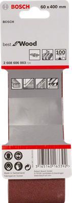 Image du produit Bosch Professional Zubehör PRO X440 bande abrasive, 100 x 620 mm, G80 (80)