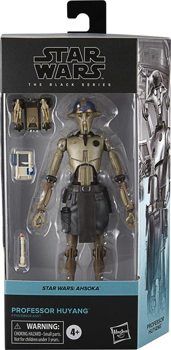 Actual product image Hasbro Star Wars: Ahsoka Black Series Actionfigur Professor Huyang