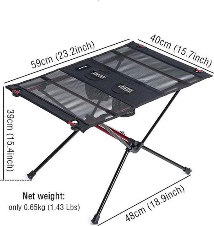 Actual product image Naturehike Stolik turystyczny folding camping table ft07 nh19z027-z