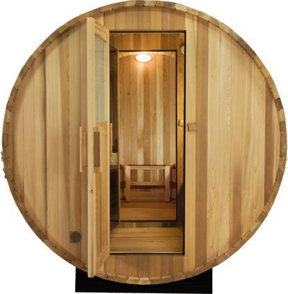 Actual product image Sonnenkönig Barrel sauna