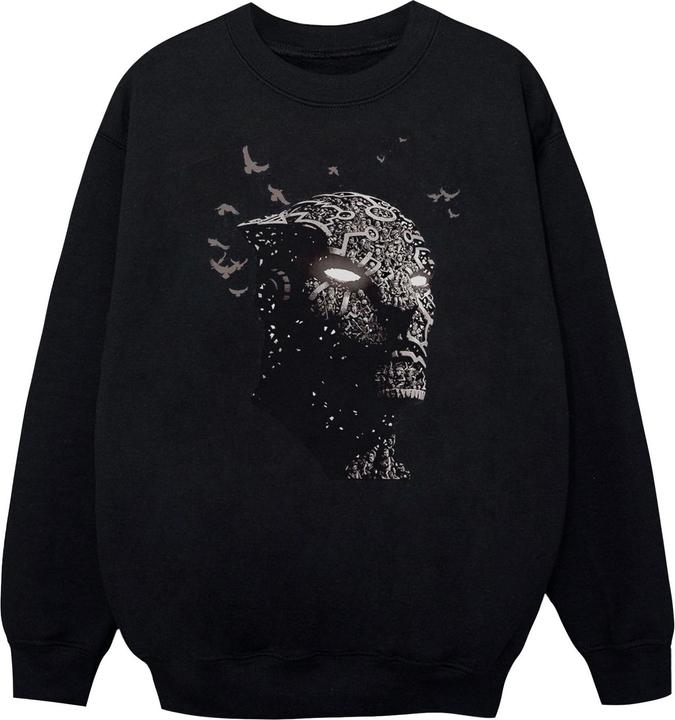 Black Panther Tribe Mask Sweatshirt Jungen