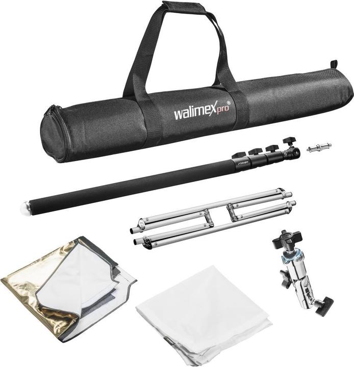 Walimex 5in1 Diffusor Panel faltbar 90 Grip (Reflektor, 90 cm)