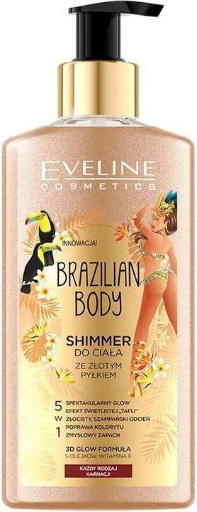 Eveline Brazilian Body Body Shimmer With Golden Pollen 150Ml (Körperlotion, 150 ml)